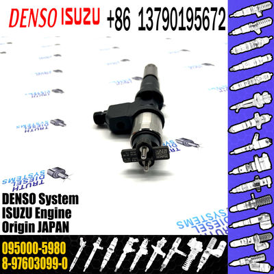Original Fuel Injector 8-97603099-0 095000-5982 095000-5980 For ISUZU 4HK1 6HK1