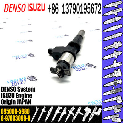 Original Fuel Injector 8-97603099-0 095000-5982 095000-5980 For ISUZU 4HK1 6HK1