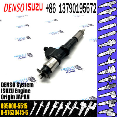 Huida Diesel Engine Fuel Injector 095000-5515 8-97630415-6 for genuine quantity