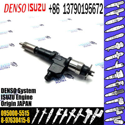 Huida Diesel Engine Fuel Injector 095000-5515 8-97630415-6 for genuine quantity