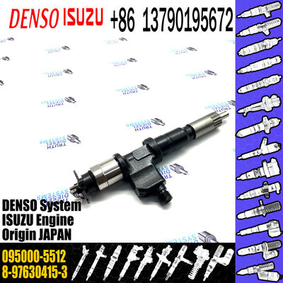 Huida Diesel Engine Fuel Injector 095000-5512 8-97630415-3 for genuine quantity