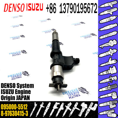 Huida Diesel Engine Fuel Injector 095000-5512 8-97630415-3 for genuine quantity