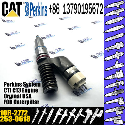 common rail injector 253-0618 10R-2772 for C13 C15 C18 385C auto parts high quality diesel injector nozzle 253-0618