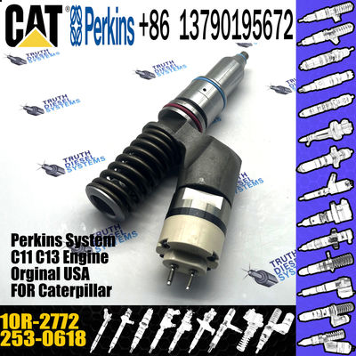 common rail injector 253-0618 10R-2772 for C13 C15 C18 385C auto parts high quality diesel injector nozzle 253-0618