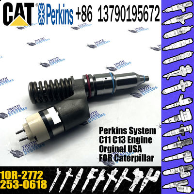 common rail injector 253-0618 10R-2772 for C13 C15 C18 385C auto parts high quality diesel injector nozzle 253-0618
