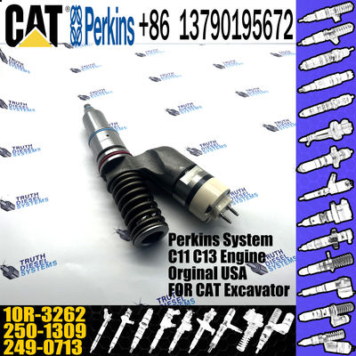 Genuine New Quality Diesel Fuel Injector 249-0713 2490713 10R-3262 For CAT C11 C13 Engine
