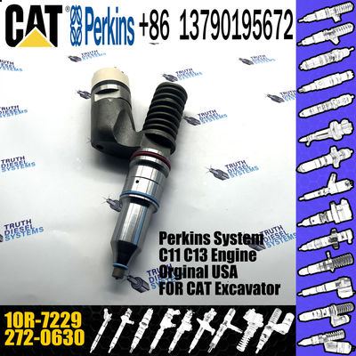 272-0630 Good Quality Diesel Fuel Common Rail Injector 272-0630 10R-7229 For CAT Engine - Industrial C15 C18