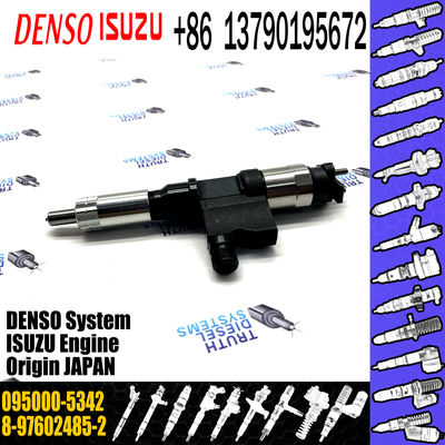 Diesel Common Rail Injector 095000-5342 For ISUZU 4HK1 8-97602485-2