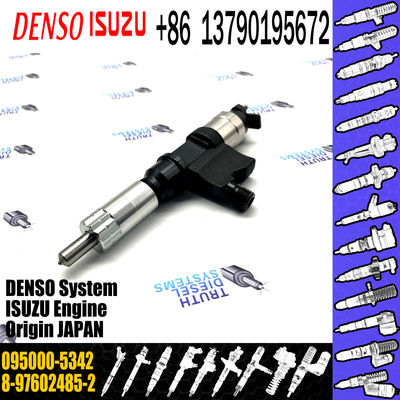 Diesel Common Rail Injector 095000-5342 For ISUZU 4HK1 8-97602485-2