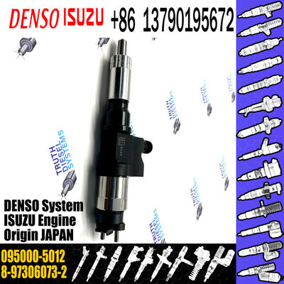 Hot sale Excavator Parts Diesel Fuel Injector 095000-5012 Common Rail Injector 8-97306073-2 8973060732