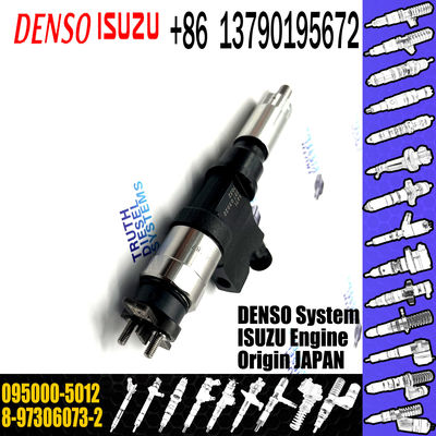 Hot sale Excavator Parts Diesel Fuel Injector 095000-5012 Common Rail Injector 8-97306073-2 8973060732