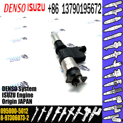 Hot sale Excavator Parts Diesel Fuel Injector 095000-5012 Common Rail Injector 8-97306073-2 8973060732