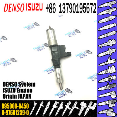 High Quality Common Rail Injector 095000-0450 8-97601259-0 For ISUZU 6HK1
