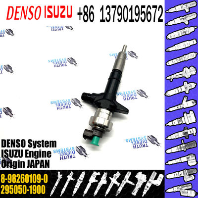 injector diesel engine 295050-1900 8-98260109-0 for ISUZU 8-98260109-0 295050-1900 for diesel injection nozzle injector