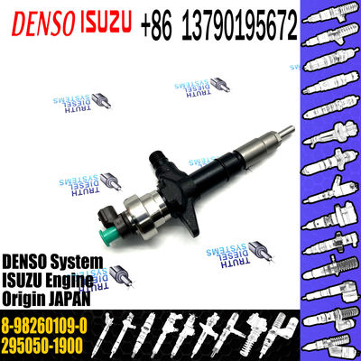 injector diesel engine 295050-1900 8-98260109-0 for ISUZU 8-98260109-0 295050-1900 for diesel injection nozzle injector