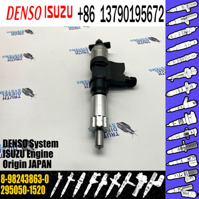 original Common Rail Injector 295050-1520 8-98243863-0 For Isuzu 4hk1 Engine Injector 8-98243863-0 8982438630 1520/8630