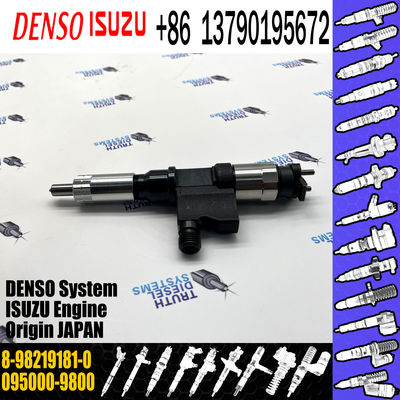 High Quality Common Rail Injector 095000-9800 Diesel Pump Injector 8-98219181-0 for ISUZU 4HK1