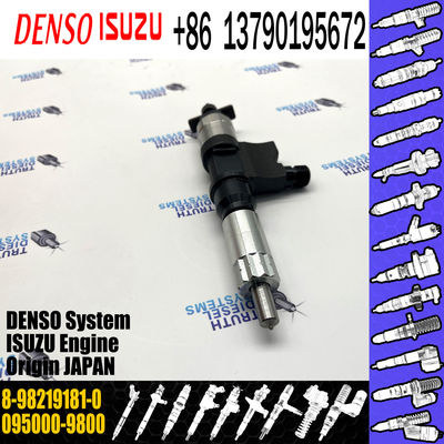 High Quality Common Rail Injector 095000-9800 Diesel Pump Injector 8-98219181-0 for ISUZU 4HK1