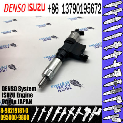 High Quality Common Rail Injector 095000-9800 Diesel Pump Injector 8-98219181-0 for ISUZU 4HK1