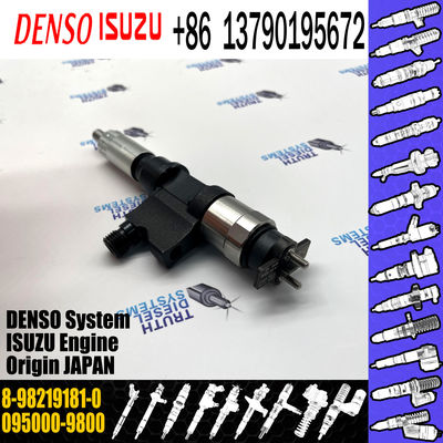 High Quality Common Rail Injector 095000-9800 Diesel Pump Injector 8-98219181-0 for ISUZU 4HK1