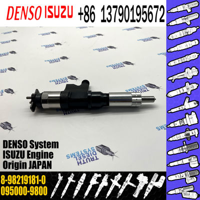 High Quality Common Rail Injector 095000-9800 Diesel Pump Injector 8-98219181-0 for ISUZU 4HK1