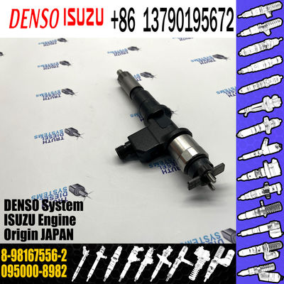 Genuine and new fuel injector 095000-8980 095000-8981 095000-8982 8-98167556-2 for ISUZU 6WG1 Engine