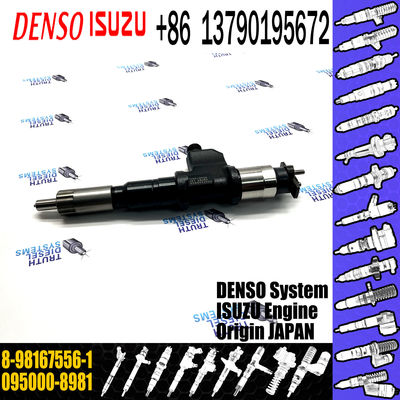 common rail injector 095000-8981 diesel engine fuel injector 8-98167556-1 automotive parts 8981675561