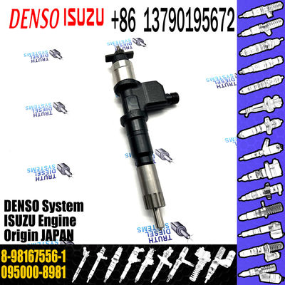 common rail injector 095000-8981 diesel engine fuel injector 8-98167556-1 automotive parts 8981675561