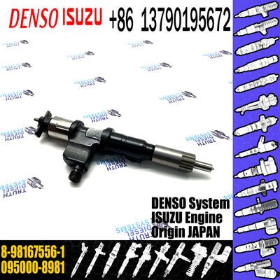 common rail injector 095000-8981 diesel engine fuel injector 8-98167556-1 automotive parts 8981675561