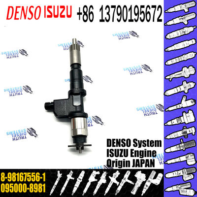 common rail injector 095000-8981 diesel engine fuel injector 8-98167556-1 automotive parts 8981675561