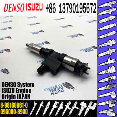 8-98160061-0 095000-8930 Common Rail Fuel Injector For Isuzu 4HK1 Diesel Engine