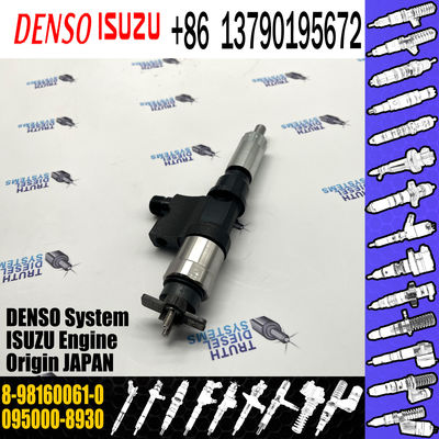 8-98160061-0 095000-8930 Common Rail Fuel Injector For Isuzu 4HK1 Diesel Engine