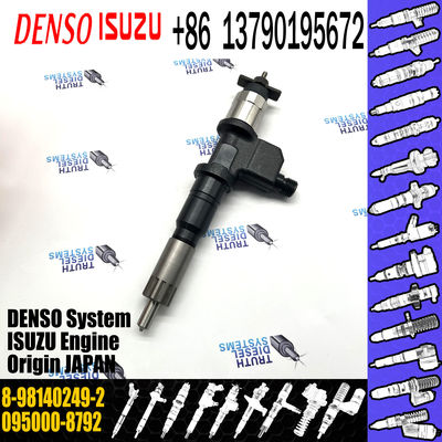 common rail injector 095000-8792 diesel engine fuel injector 8-98140249-2 automotive parts 8981402492
