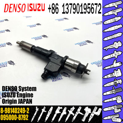 common rail injector 095000-8792 diesel engine fuel injector 8-98140249-2 automotive parts 8981402492