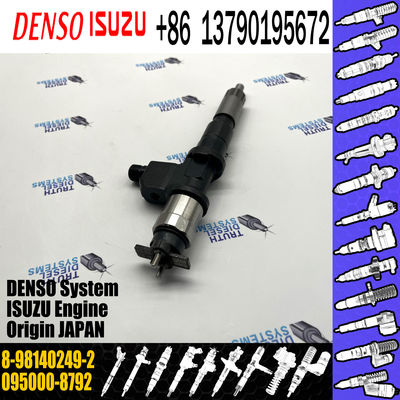 common rail injector 095000-8792 diesel engine fuel injector 8-98140249-2 automotive parts 8981402492