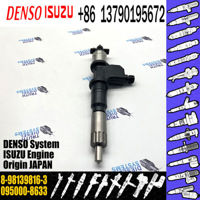 Remanufactured Fuel Injector 095000-8633 095000-8163 8-98139816-3 For ISUZU 6WG1