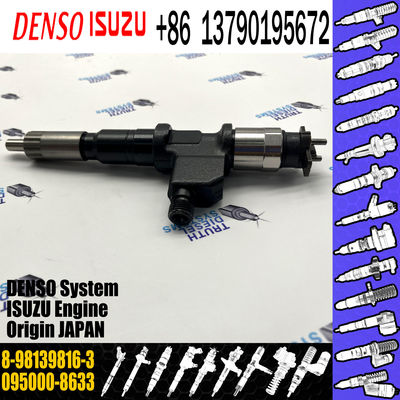 Remanufactured Fuel Injector 095000-8633 095000-8163 8-98139816-3 For ISUZU 6WG1