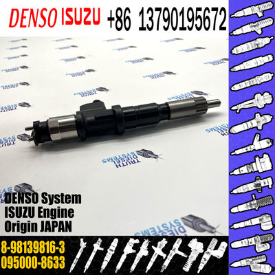 Remanufactured Fuel Injector 095000-8633 095000-8163 8-98139816-3 For ISUZU 6WG1