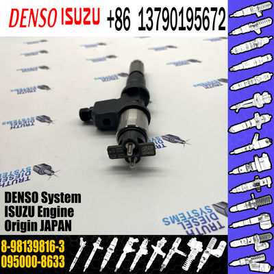 Remanufactured Fuel Injector 095000-8633 095000-8163 8-98139816-3 For ISUZU 6WG1