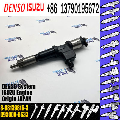 Remanufactured Fuel Injector 095000-8633 095000-8163 8-98139816-3 For ISUZU 6WG1