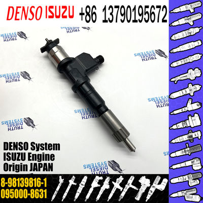 Huida Diesel Engine fuel injector 095000-8631 8-98139816-1 095000-8632 8-98139816-2 Original