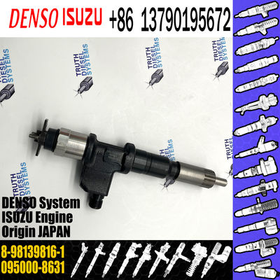 Huida Diesel Engine fuel injector 095000-8631 8-98139816-1 095000-8632 8-98139816-2 Original