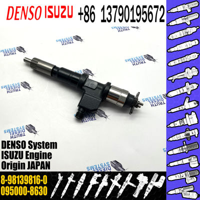 Densos fuel injector 095000-8630 8-98139816-0 8-98139816-3 898139816# injector for ISUZU 6WG1 engine