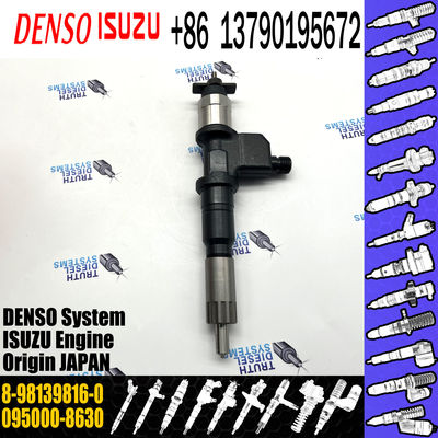 Densos fuel injector 095000-8630 8-98139816-0 8-98139816-3 898139816# injector for ISUZU 6WG1 engine