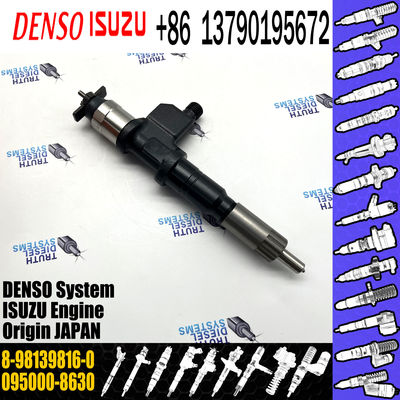 Densos fuel injector 095000-8630 8-98139816-0 8-98139816-3 898139816# injector for ISUZU 6WG1 engine