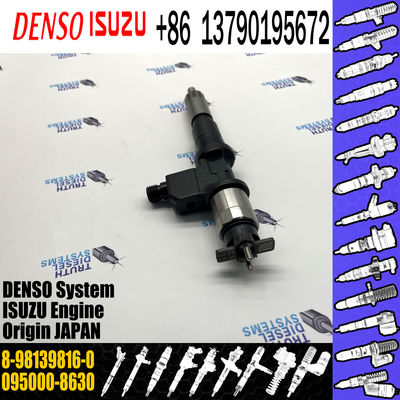 Densos fuel injector 095000-8630 8-98139816-0 8-98139816-3 898139816# injector for ISUZU 6WG1 engine