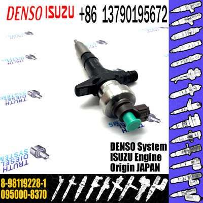 Wholesale Diesel Injector 095000-8370 Common Rail Injector 8-98119228-1 for Isuzu 4JJ1