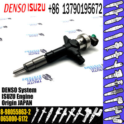 Huida Diesel Engine fuel injector 095000-6172 8-98055863-2 095000-6173 8-98055863-2 Original