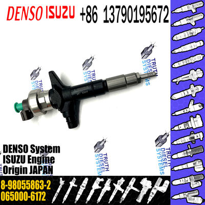 Huida Diesel Engine fuel injector 095000-6172 8-98055863-2 095000-6173 8-98055863-2 Original
