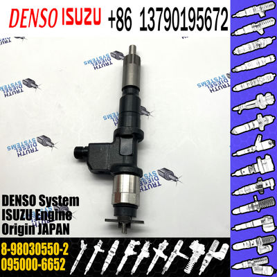 New Diesel fuel common rail injector 095000-6650 095000-6651 095000-6652 8-98030550-1 8-98030550-2